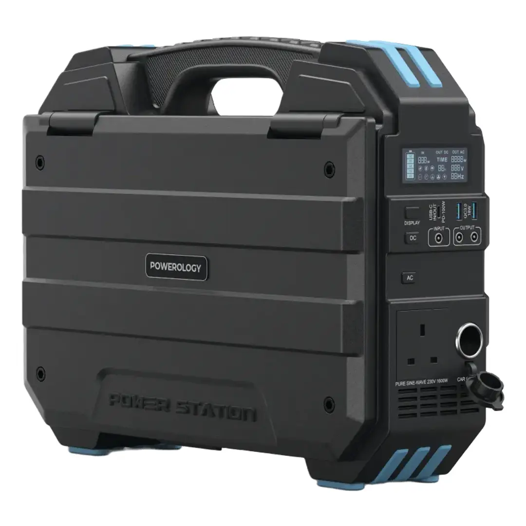 Powerology HELIO 1600W Portable Solar Power Generator