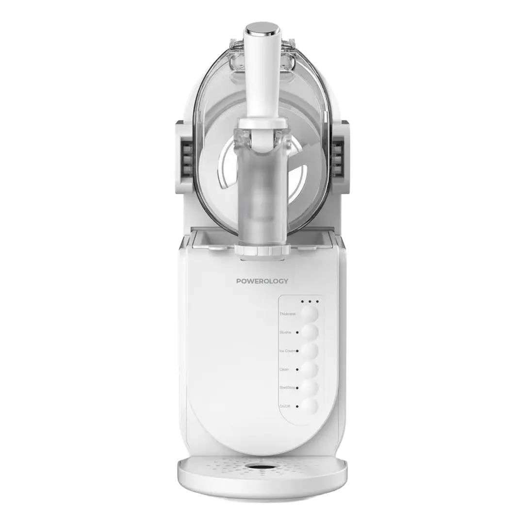 Powerology 2-in-1 Slushie and Ice Cream Maker 1.5L - White