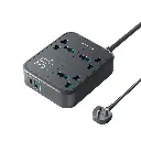 Powerology Power Strip 3250W 3AC - Black