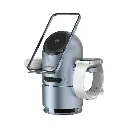 Powerology Qi2 Speaker Charge Station - Gray