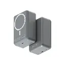 Powerology 30000mAh MagSafe Aluminum Power Bank - Dark Gray