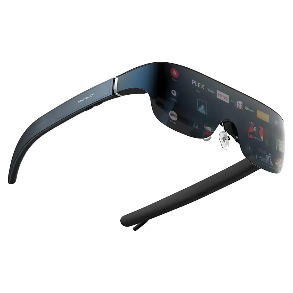 Powerology 2/3D Ultra AR Movie Glass 1080P 120" - Blue