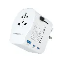 Powerology Universal Travel Adapter 2300W - White