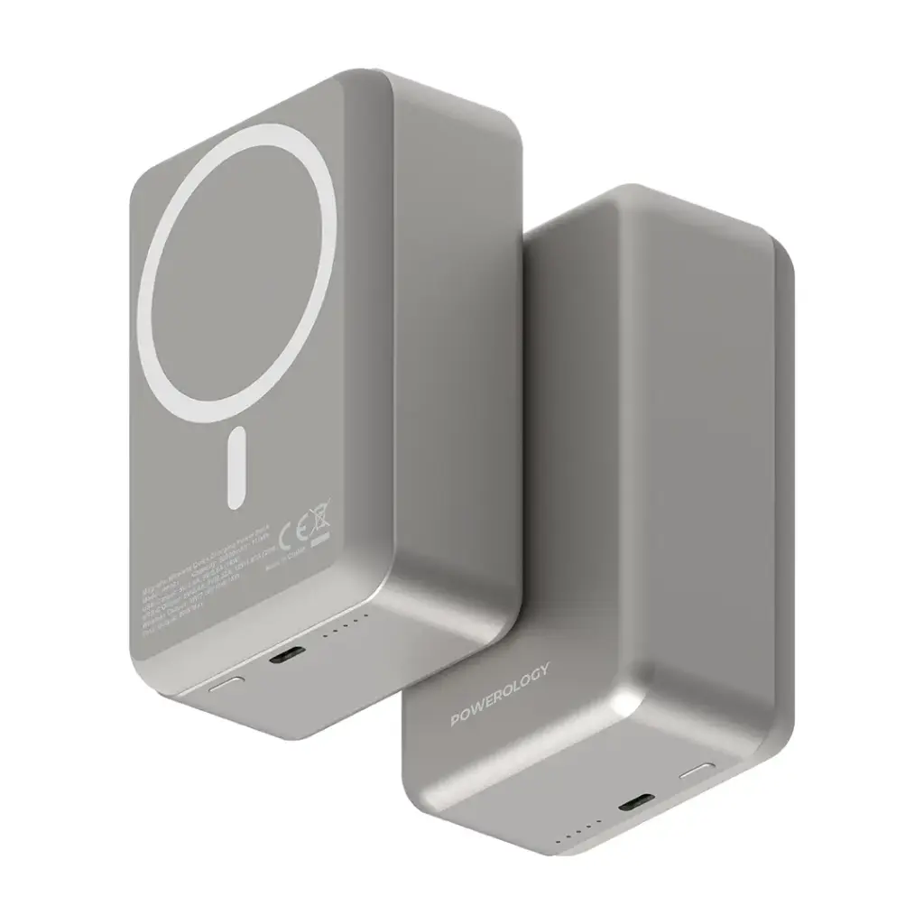 Powerology 30000mAh MagSafe Aluminum Power Bank