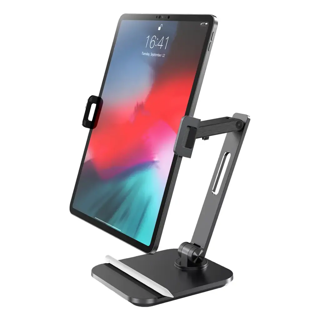 Powerology Smart-Clamp Phone & Tablet Mount - Black