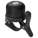 Powerology Bicycle & Scooter Bell With Airtag Mount - Black