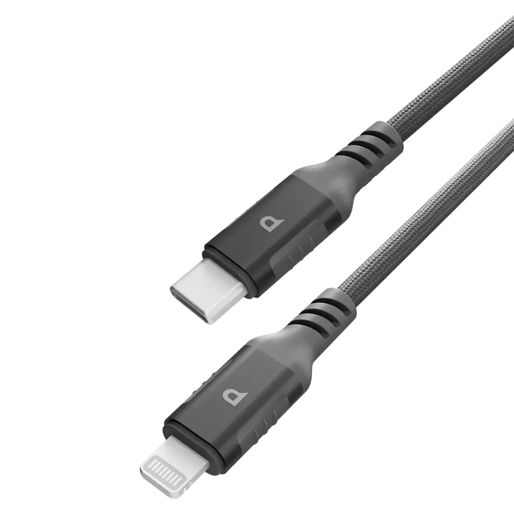 Powerology Power Sync Weave USB-C to Lightning PD 30W