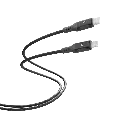 Powerology Power Sync Weave USB-C to Lightning PD 60W - Black