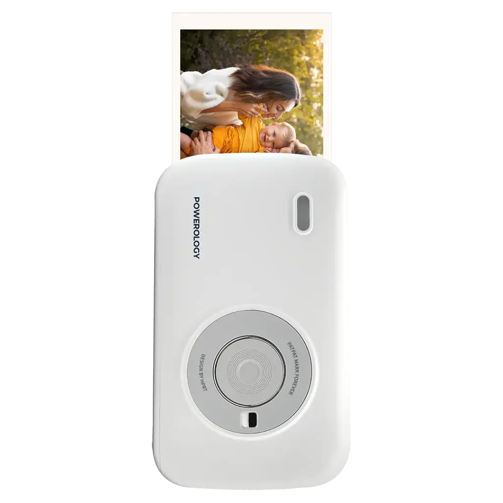 Powerology Vivant Mini Thermal Printer - White