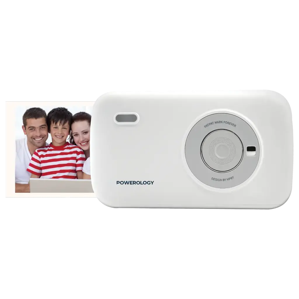 Powerology Instant Print 2.2×3.4" Cartridge - White