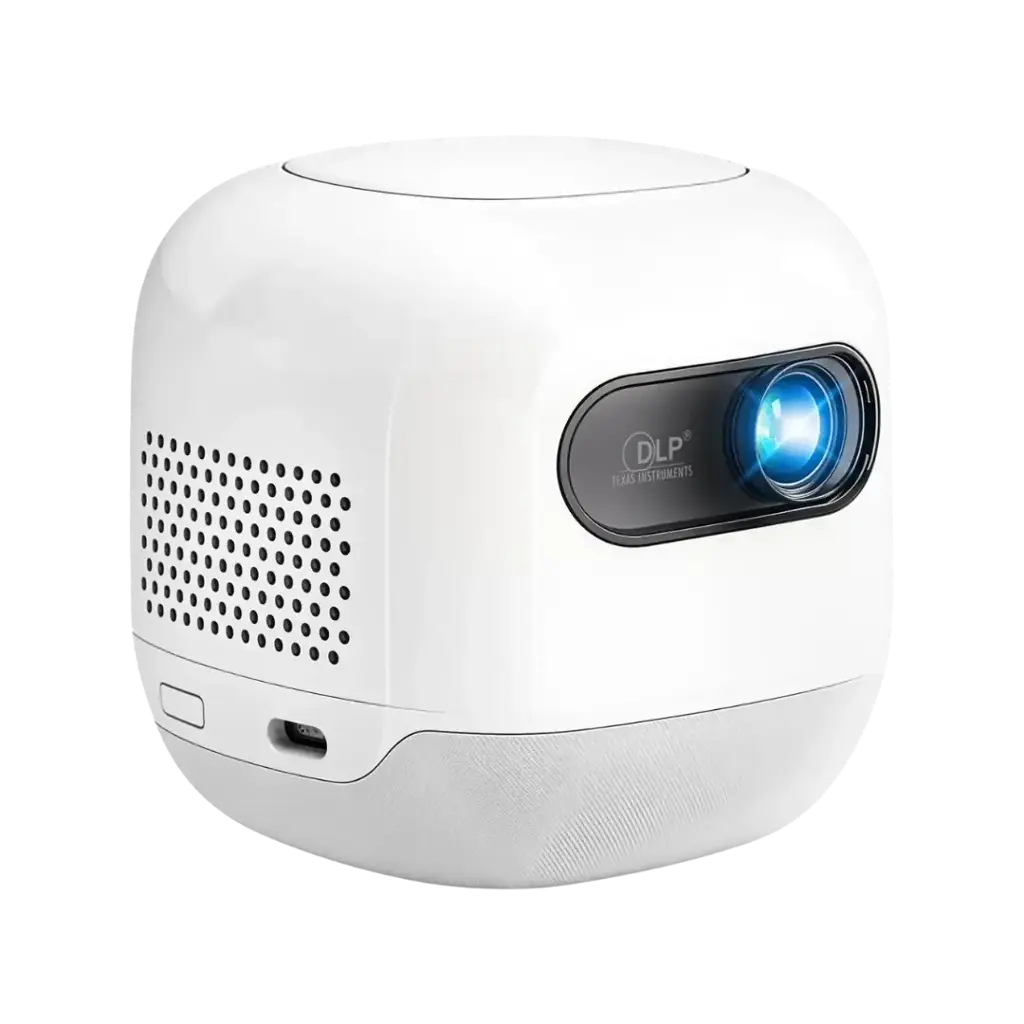 Powerology Mini Beam Portable Projector - White