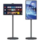 Powerology Banf 32" Portable Smart Monitor - Gray