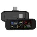 قرص تخزين SSD محمول صغير باورولوجي فولتكس بسعات 256 جيجابايت و512 جيجابايت و1 تيرابايت – أسود