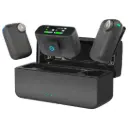 Powerology Pure Q1 AI Noise-Cancelling Microphone - Black