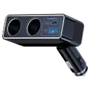 Powerology Brio 54W Multi-Port Car Charger - Black
