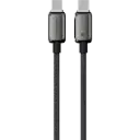 Powerology Zinco Series USB-C to USB-C - Dark Gray