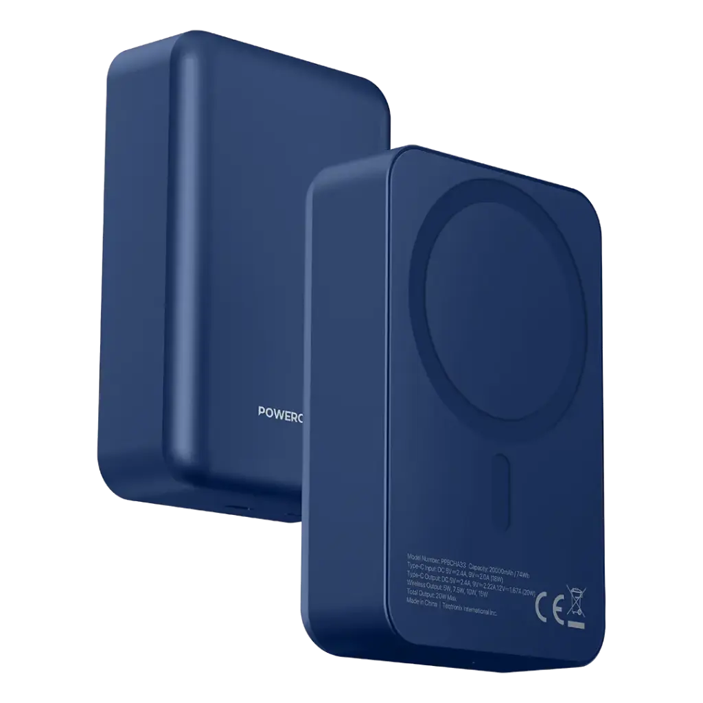 Powerology Spetano 20000mAh MagSafe Aluminum Power Bank