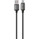 Powerology Zinco Series USB-A to USB-C - Dark Gray