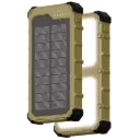 Powerology Solara Solar Power Bank - Khaki