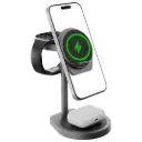 Powerology Eifel 3-In-1 Wireless Charger - Gray