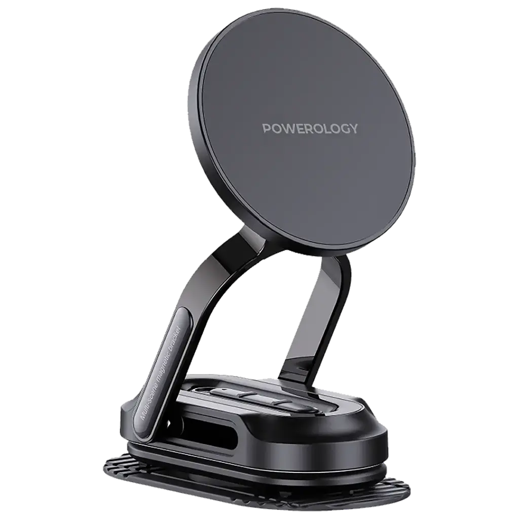 Powerology FlexiMount MagSafe Car Holder - Black