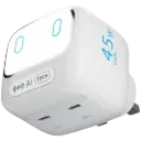 Powerology Lumix GaN AI Power Charger - White