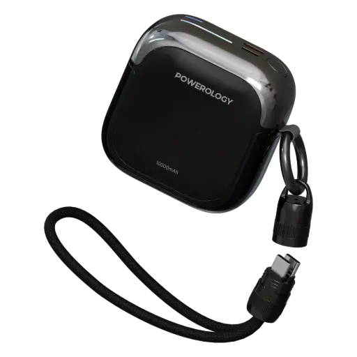 [PPBCHA103BK] Powerology Bahamas 10000mAh Power Bank (Black)