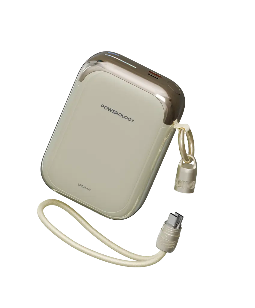 Powerology Bahamas 20000mAh with PD22.5W Type C & 20W Lightning Input and Output