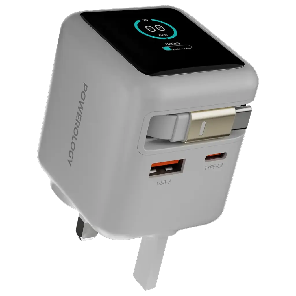 Powerology Halo Dual-Port GaN Charger 