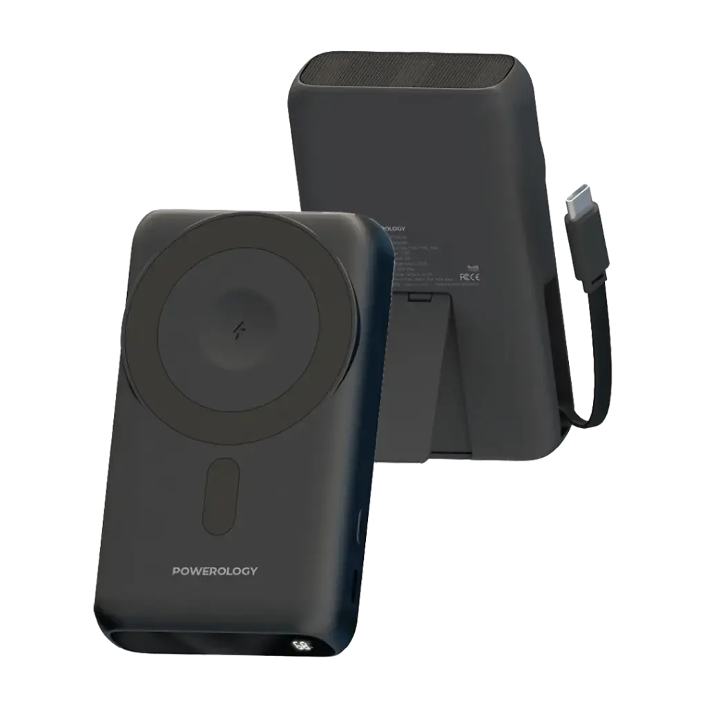 Powerology Richmond 10000mAh Magsafe Power Bank - Black