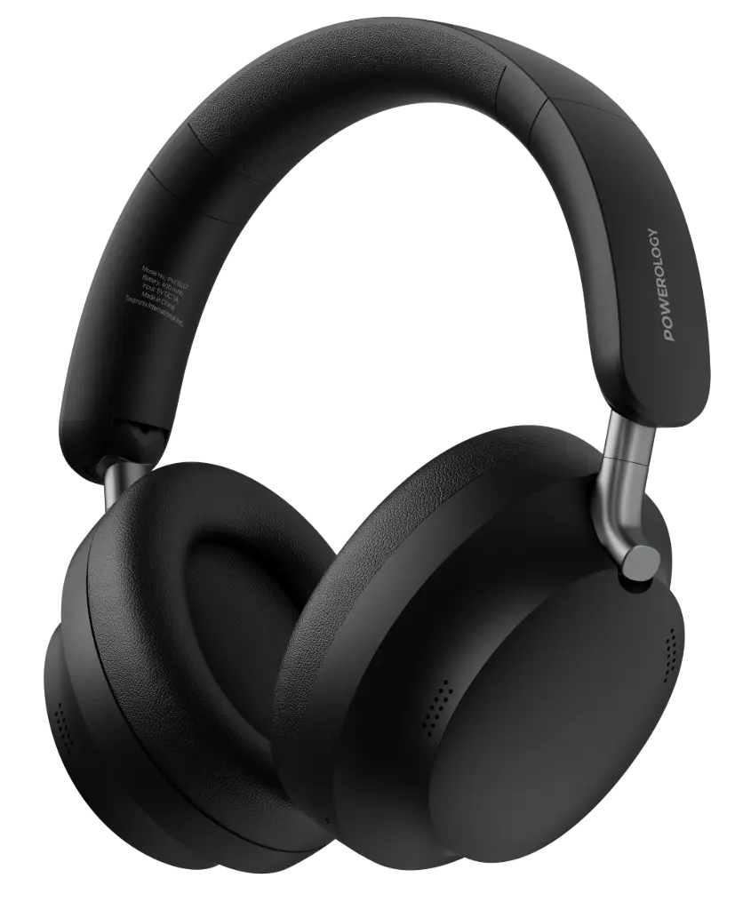 POWEROLOGY SOLIV HYBRID ANC & ENC HEADPHONES Casque ENC hybride