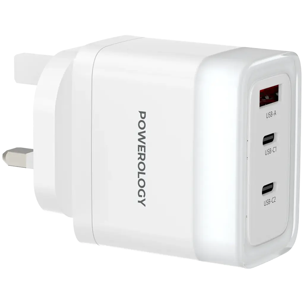 Powerology Lunex Series Fast Charging Adapter PD 65W