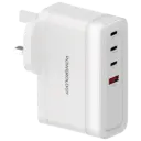 Powerology Lunex Series Fast Charging Adapter PD 140W - White