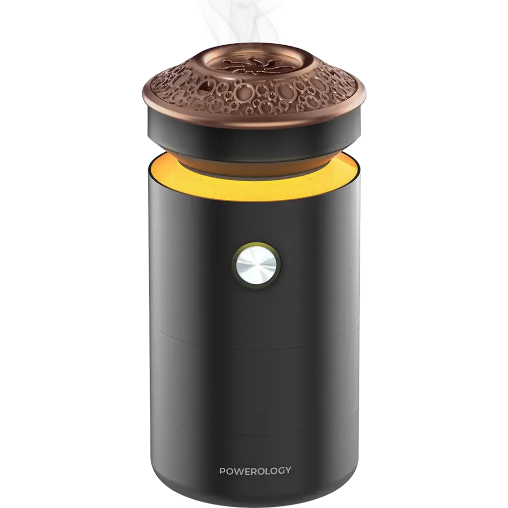 Powerology Oudan Incense Bakhoor Burner - Black