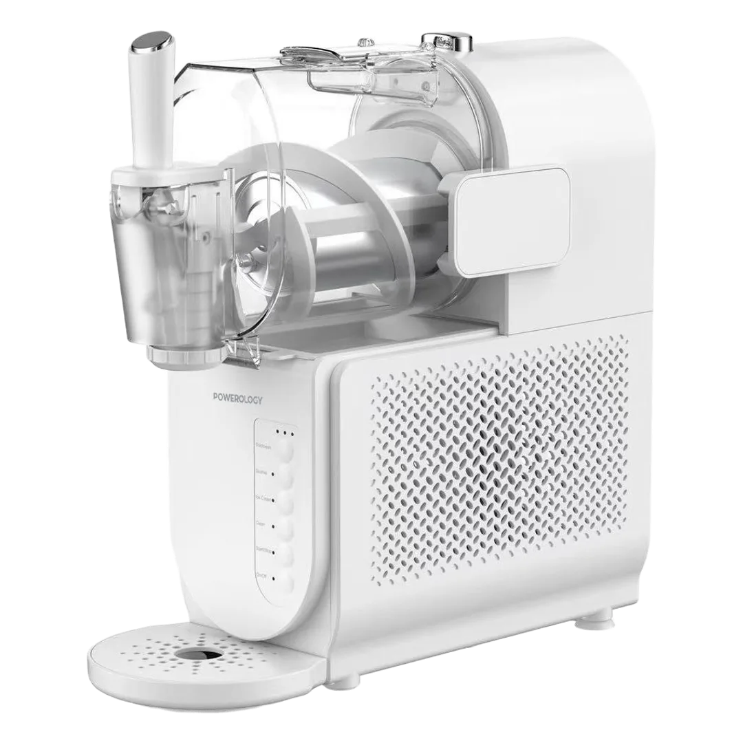 Powerology Fresh Slushie & Ice Cream Maker - White