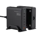 Powerology Volt-X GaN 300W Smart Desktop Charger - Black