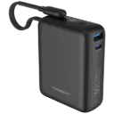 Powerology Montreal 10000mAh Power Bank - Black