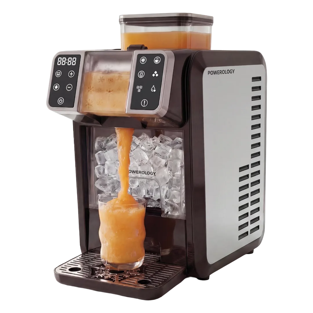 Powerology Alaska 2-in-1 Ice & Snow Maker - Black