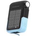 Powerology Sante 10000mAh Solar Power Bank - Black