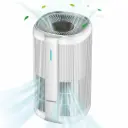 Powerology Mira Smart Air Purifier with PM2.5 Air Quality Sensor - White