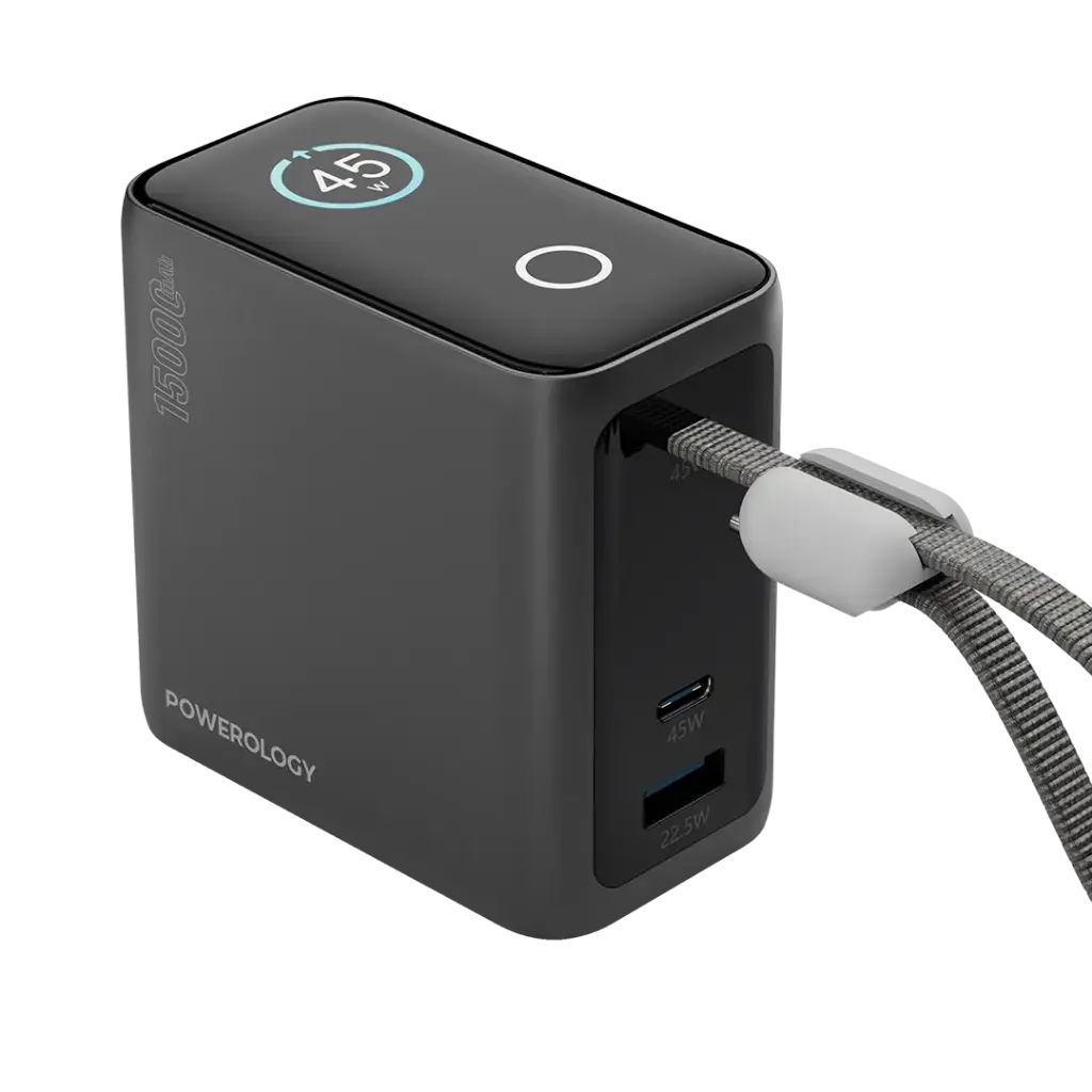 Powerology 15000mAh Mini Power Bank