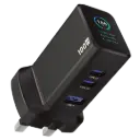 Powerology GaNex 100W Multi-Port Adapter - Black