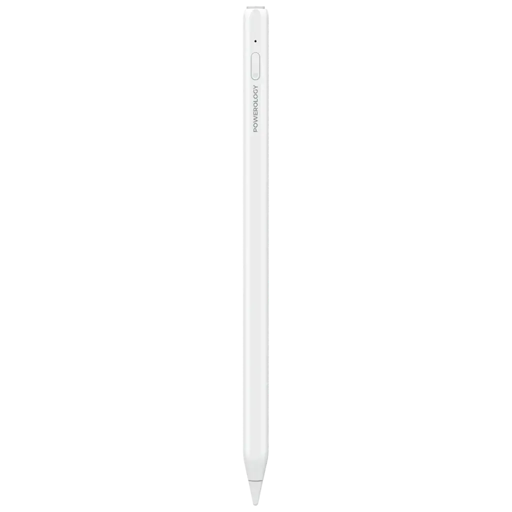 Powerology Intellio Smart Stylus for 2018-2024 iPad Models - White