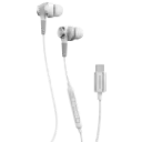 Powerology Type-C Stereo Earphones - White