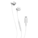 Powerology Type-C Stereo Earphones - White