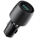 Powerology Velox 66W Dual-Port Car Charger - Black