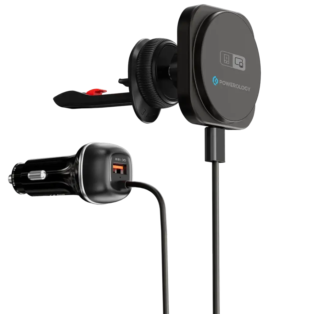 Powerology Nexar Smart Car Charger - Black