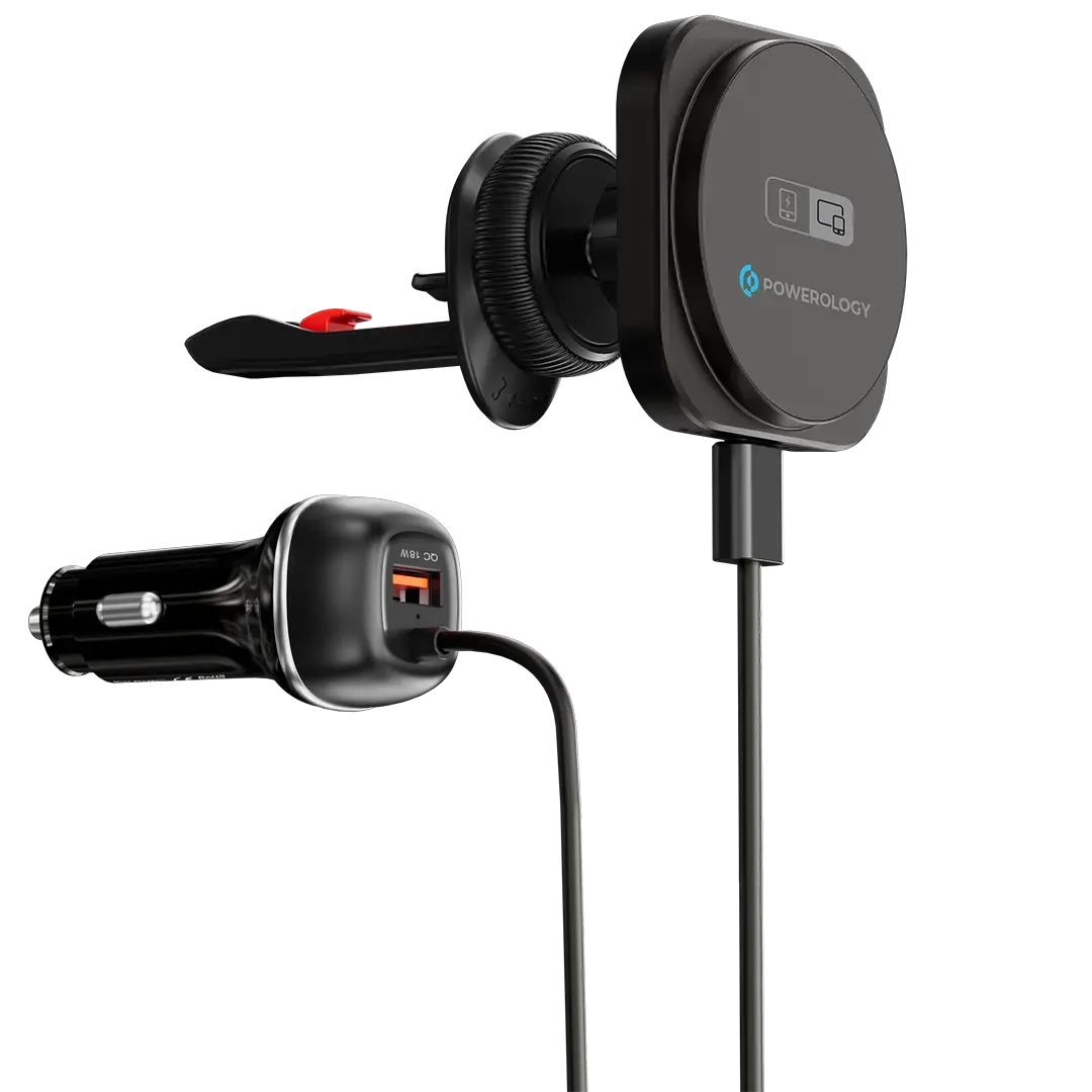 Powerology Nexar Smart Car Charger - Black