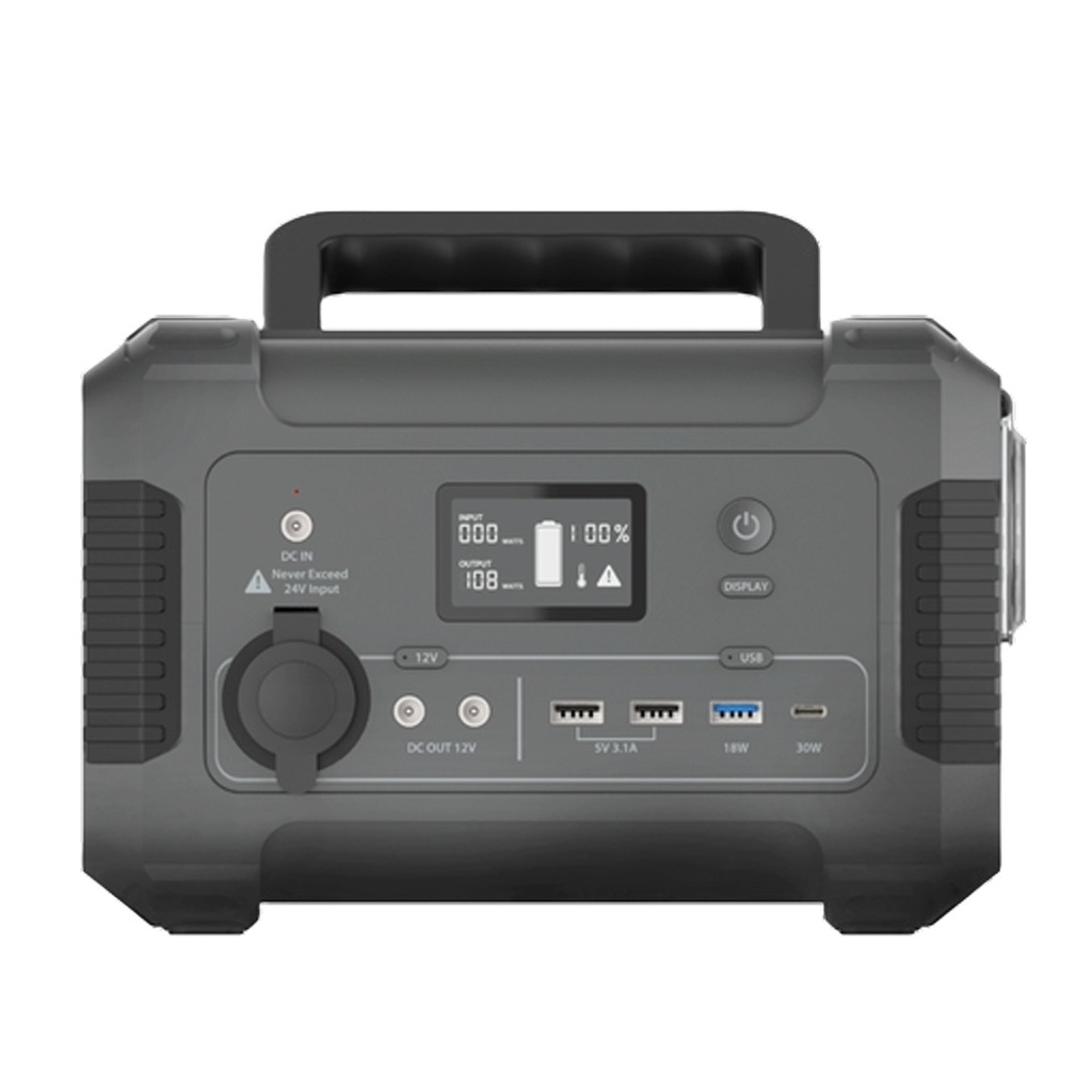 Powerology 62500 mAh Portable Power Generator Pure Sine-Wave Output