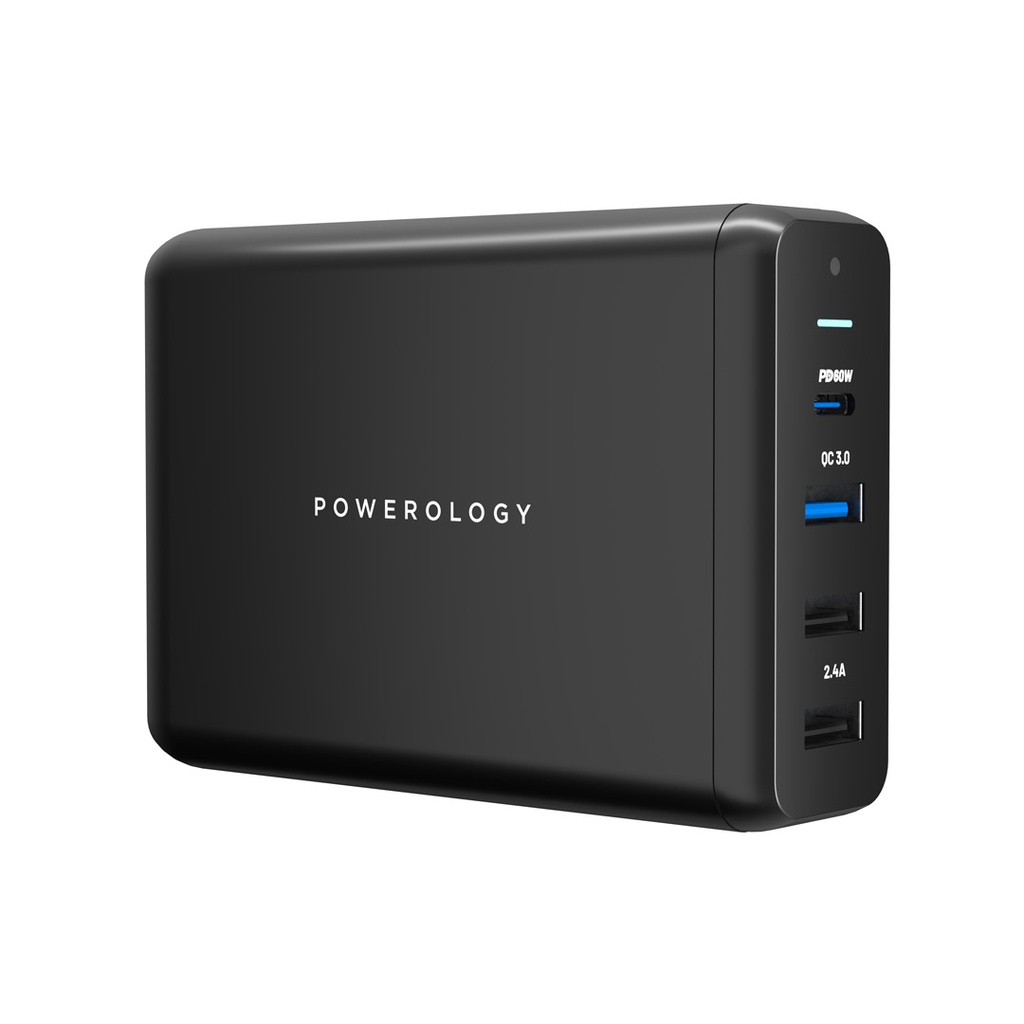 Powerology 4-Output 75W Quick Charge Power Terminal